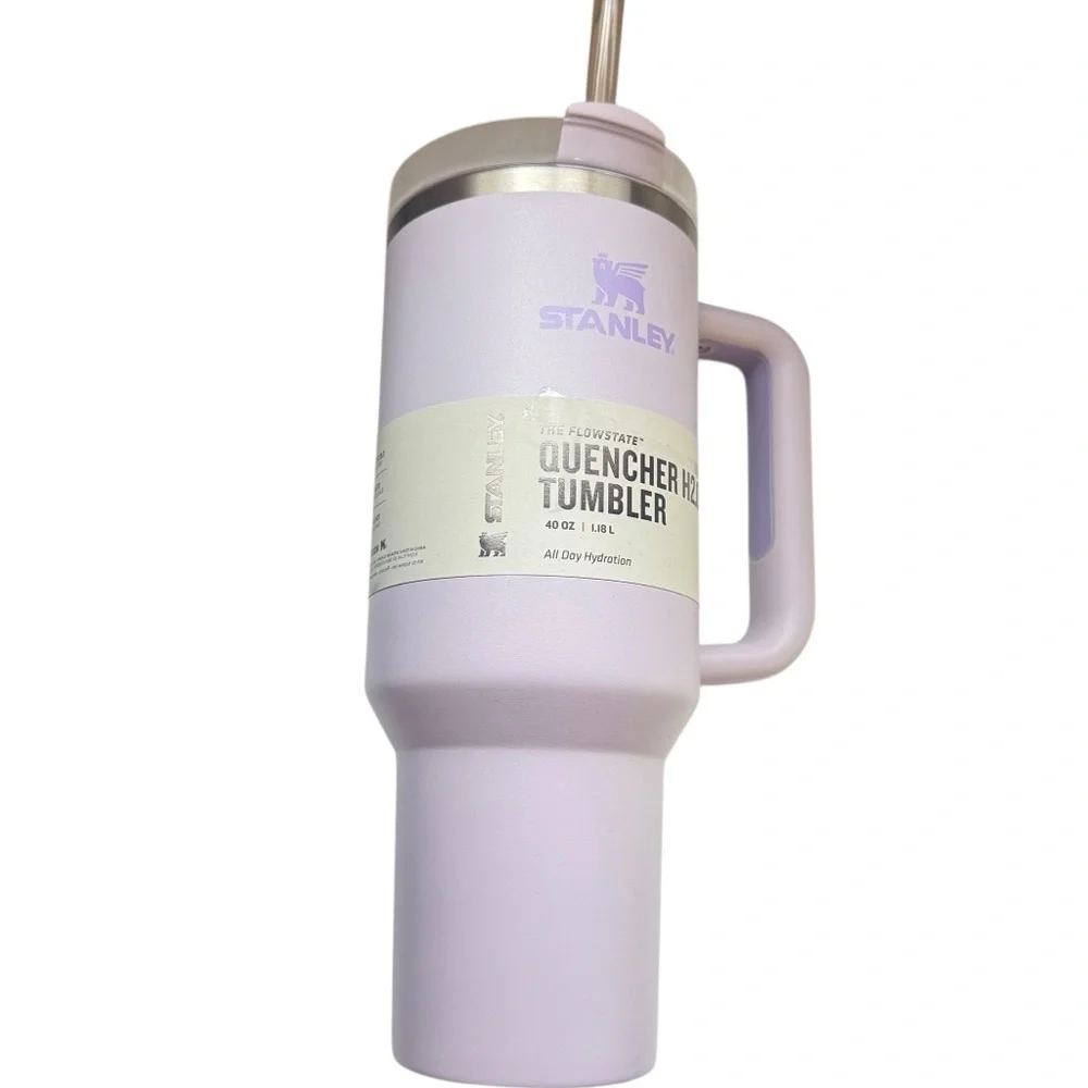 Stanley Quencher H2.0 FlowState Orchid Soft Matte 40 oz. Tumbler Water Cup NEW - Picture 2 of 7